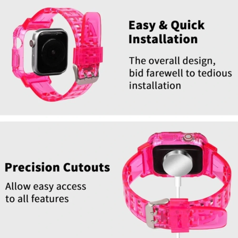 Compatible with Apple Watch Band 42/44mm - Shockproof